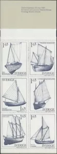 SWEDEN, 1981. Complete Booklet Sail Boats, 1365a - Picture 1 of 1