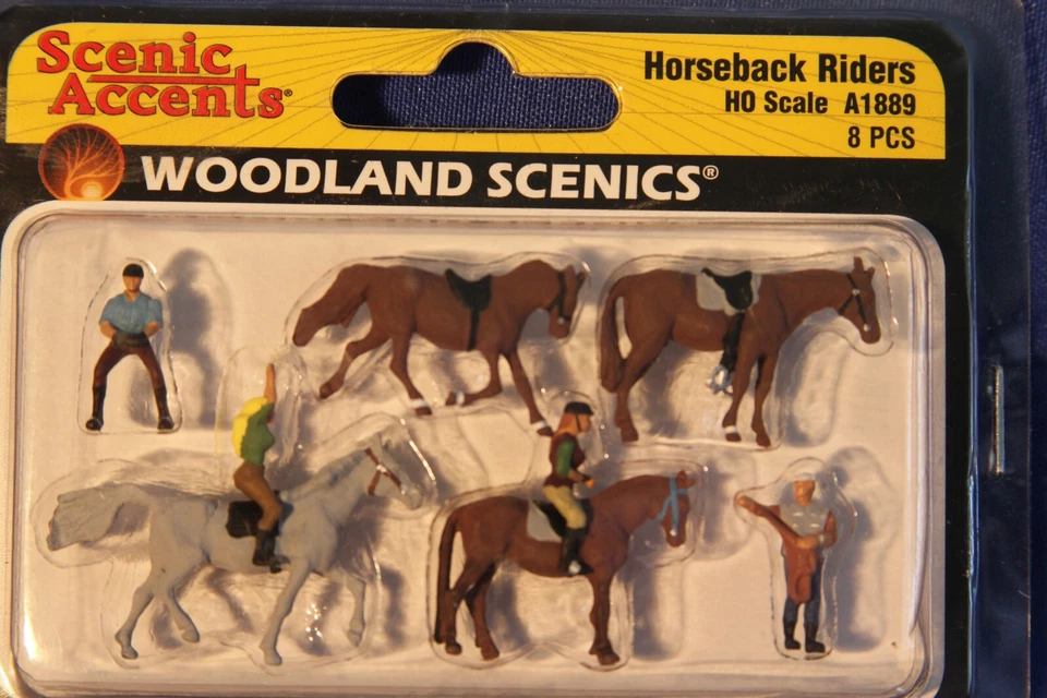 Woodland Scenics Woo N Horseback Riders A2159 Wooa2159