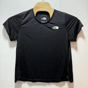 The North Face Women Sunriser Active Top Black Size XL Short Sleeve Running - Picture 1 of 6
