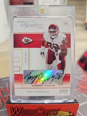 2002 Playoff Prime Signatures Tony González SSP 21/87 Authentic Signature - Image 1 of 4