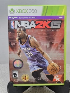 NBA 2K15 (Microsoft Xbox 360, 2014) CIB mit Handbuch getestet sehr guter Zustand - Bild 1 von 5