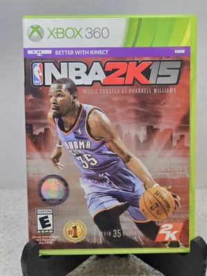 NBA 2K15 (Microsoft Xbox 360, 2014) CIB con manual probado muy buen estado  Foto 1 de 4