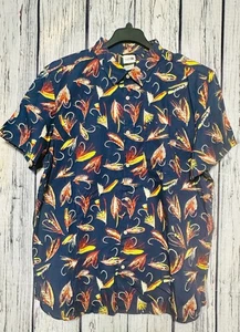 The North Face Baytrail Hemd Navy Fliegenfischen Köder Knopfleiste Hemd Herren XXL Neu mit Etikett - Bild 1 von 8