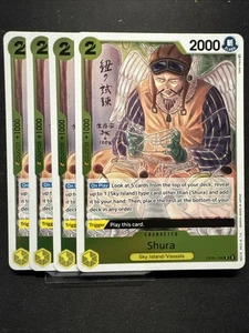 One Piece Shura OP05-106 Awakening of the New Era Foil Rare Playset 4x English - Picture 1 of 1