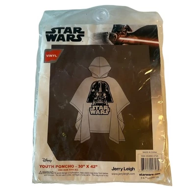 Poncho juvenil vinilo Darth Vader Disney Star Wars talla única  Foto 1 de 2
