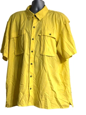 Magellan Adventure Gear Mag Wick Shirt Men's Size 2XLYellow Moisture Wicking - Image 1 of 4