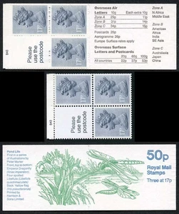 DB9(32) 1986 50p Nº 1 Emperor Dragonfly Cyl B43 pB67 - Imagen 1 de 1