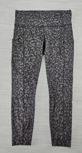 Lululemon Women's Size 8 Wunder Under Crop High Rise Luxtreme 24" Coal Camo - Picture 1 of 3