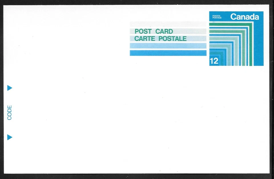 Canada Scott UX113 Webb P286 12-Cent Postal Card MINT XF - Image 1 of 1