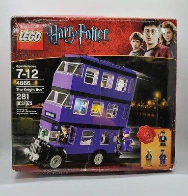 NEW LEGO 4866 - Harry Potter: Knight Bus Factory Sealed Box (Damaged Box) - Image 1 of 4