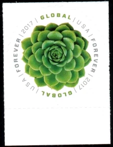 US NATUR 2017 SCOTT #5198 GRÜNE SUKKULENTEN ESSBAR EINE GLOBAL FÜR IMMER SEHR GUTER ZUSTAND BRIEFMARKE - Bild 1 von 3