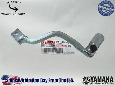 Yamaha Genuine OEM Authentic Gear Shift Lever Shifter Pedal 2HF-18110-02-00 - Image 1 of 4