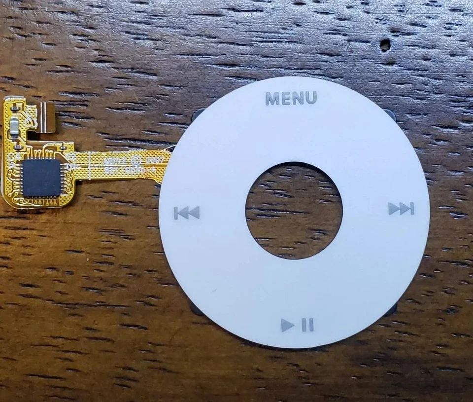 iPod Classic Black Click Wheel / Center Button Flex Apple 6th & 7th Generation