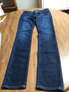 Adriano Goldschmied Jeans Womens 26R AG The Stevie Slim Straight Leg Dark Wash - Picture 1 of 17