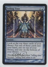 2005 Magic: The Gathering - Ravnica: City of Guilds Foil Telling Time #69 n0n