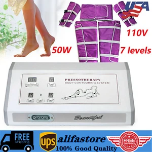 Air Pressure Suit Far Infrared Lymph Drainage Slim Pressotherapy Machine NEW - Picture 1 of 10