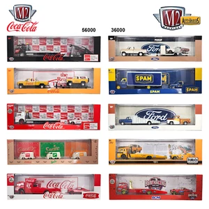 M2 MACHINES Auto-Haulers 36000 Coca-Cola 56000 Transport Truck Car 1/64 Scale - Picture 1 of 60