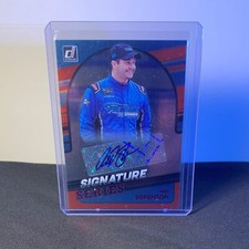 2022 Donruss Racing Reed Sorenson Signature Series HOLO GOLD AUTO /25 #SS-RS