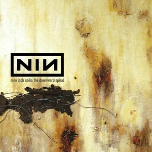 NINE INCH NAILS Downward Spiral BANNER HUGE 4X4 Ft Fabric Poster Tapestry NEW - Picture 1 of 3