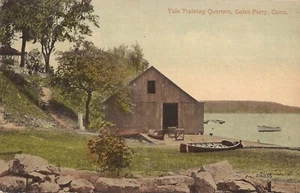 Gales Ferry, CONNECTICUT - Yale Training Quarters - canoes - Picture 1 of 2