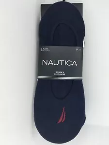 Women's NAUTICA Brand Shoe Liner Summer Socks - 3 Pack - $26 MSRP - Picture 1 of 12
