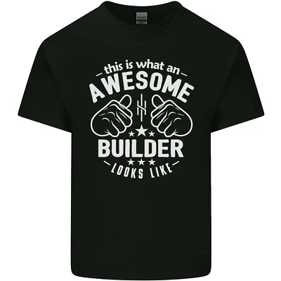 Voici À Quoi Ressemble Un Super Constructeur T-Shirt En Coton Pour Hommes - Photo 1/4