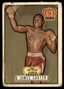 1951 Topps Ringside #15 James Carter - POOR