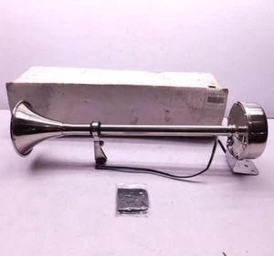 Marinco A-23 24V Single Trumpet Horn 11017XLP - Picture 1 of 8