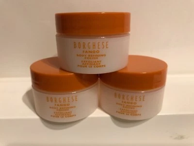 3X Esfoliante Esfoliante Corporal Borghese Fango 0,5 oz cada Tamanho de Viagem   - Imagem 1 de 3
