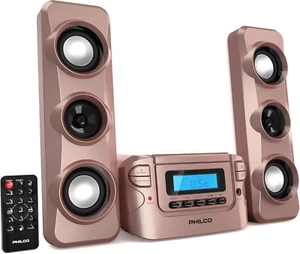 Stereo Shelf Systems Compact CD Shelf System with Digital FM Stereo Radio, Bluet - Picture 1 of 12