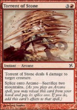 TORRENT OF STONE X4 4 4X Betrayers of Kamigawa MTG Magic Cards DJMagic