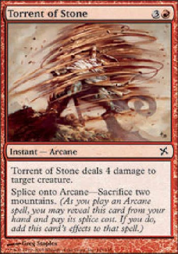 TORRENT OF STONE X4 4 4X Betrayers of Kamigawa MTG Magic Cards DJMagic - Image 1 of 1