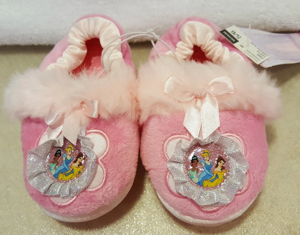 Girls Toddler Dora,Tinkerbell & More Slippers - Image 1 of 1