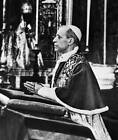 Pope Pius Xii Kneeling In Prayer Television Film Us 1950 OLD PHOTO
