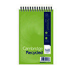 Recycled Spiral Notebk 125x200 Pk10
