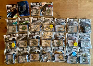 24 x Star Trek magazine with original packaging ships/DE, DeAgostini Eaglemoss - Picture 1 of 12