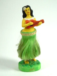 Hula Girl Vintage Hawaii Ukulele Hawaii Aloha nie benutzt Aufkleber für Armaturenbrett - Bild 1 von 5