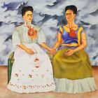 FRIDA KAHLO Magical Surrealism Realism Art Poster or Canvas Print "Two Fridas"