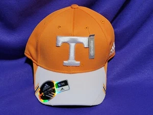 Cappello/Cappello NCAA Adidas Tennessee Climalite arancione/bianco S/M aderente NUOVO SPEDIZIONE GRATUITA - Foto 1 di 3