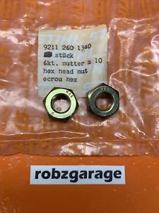NEW OEM STIHL FLYWHEEL NUT 041 042 056 066 084 088 MS650 MS660 MS661 C MS880 B56 - Picture 1 of 2