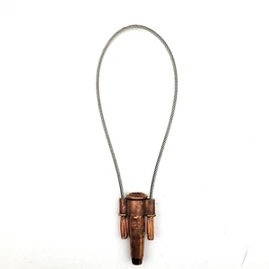 1 NEW Hubbell GD112 Copper Auto Flex Bail, #4 SOL Cu, 8A CW Fit, 0.190 - 0.200" - Picture 1 of 10