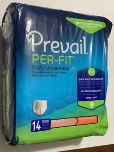 Prevail Per-Fit Daily Underwear Extra Absorbency Extra Large (58"-68") 14 count - Picture 1 of 3
