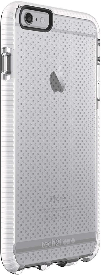 Evo Mesh Sport Case Per Apple Iphone 6 Plus / 6S Plus - Chiaro/Bianco - Nuovo - Immagine 1 di 4