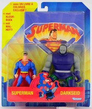 Superman & Darkseid Action Figure Set-Superman Animated-Kenner 1997