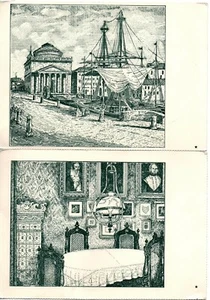 fm 31 1975 IL MAULBEER DEI FABIANI - 4 Postkarten von Lucio Giordani FG- nn VG - Bild 1 von 3