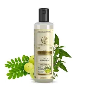 Khadi Natural Amla & Bhringraj Hair Conditioner Anti-Hair Fall Conditioner 210ML - Picture 1 of 6