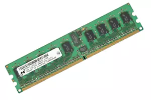 MT9HTF12872PZ-80EH1 Micron Tech Module DDR2 SDRAM 1GB 240 RDIMM Server Memory - Picture 1 of 1