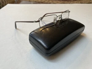 NEW Calvin Klein Coll. Flexon 489 565 Brown EYEGLASSES GLASSES FRAMES 51-18-140 - Picture 1 of 12