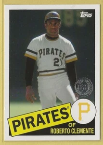2020 Topps Update Roberto Clemente 1985 35th Anniversary Pirates 85TB-49 - Picture 1 of 2