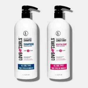 Lus Love Ur Curls LITRE SHOWER SET Shampoo + Conditioner